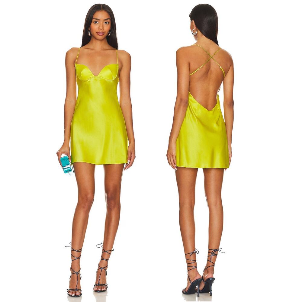 Ser.O.Ya Clever Mini Dress Silk Blend Party Cocktail Statement Evening Formal XS